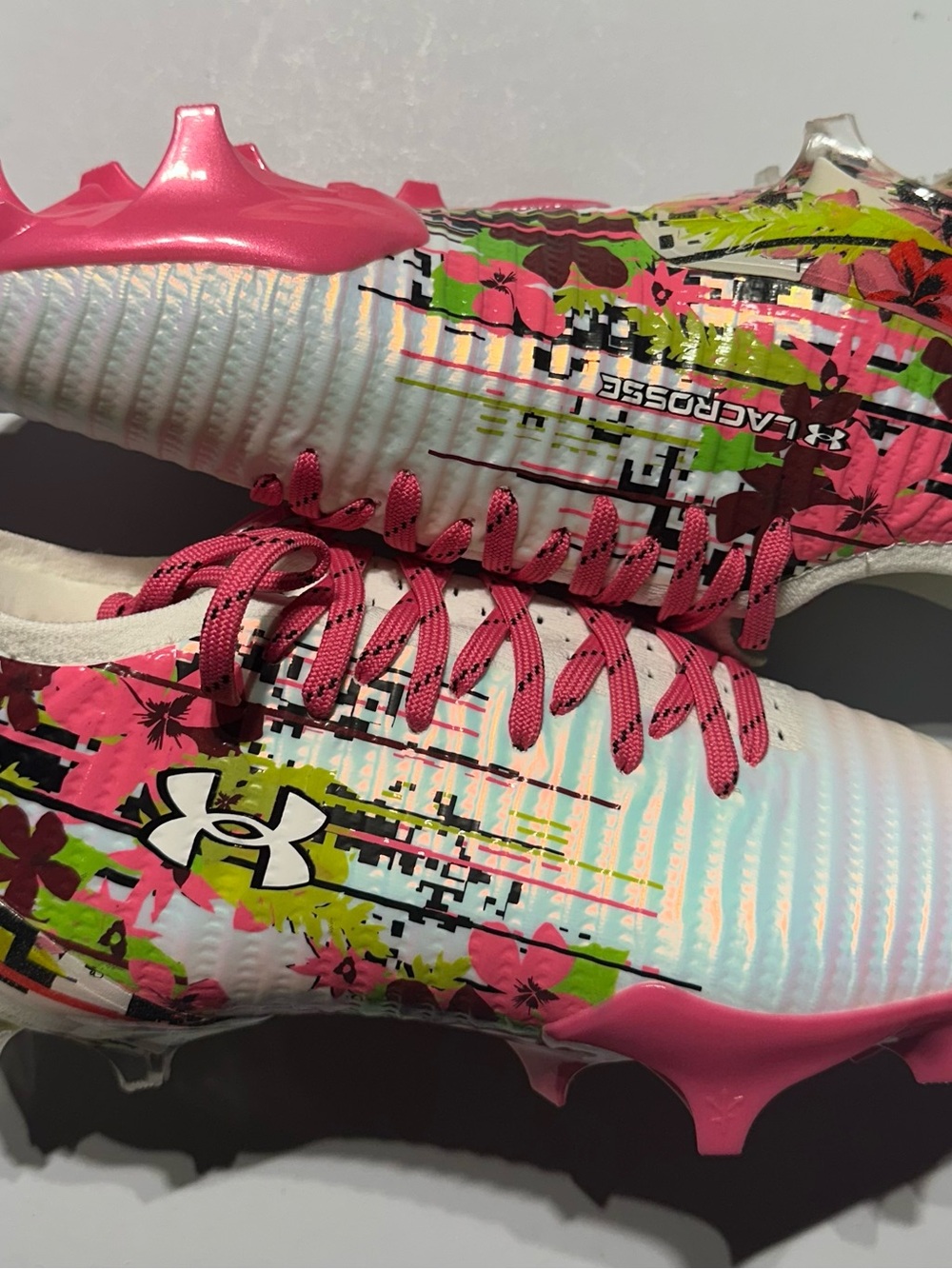 Under Armour Blur Pro LE Lacrosse Cleats 6006433-100 Men’s 7 Women's Size 8.5
